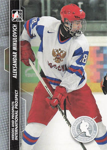 2013-14 In the Game Heroes and Prospects Aleksandar Mikulovich #113
