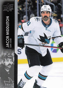 2021-22 Upper Deck Extended Series Jacob Middleton #625