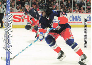 2003-04 In the Game Action Anson Carter #336