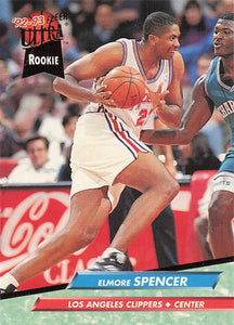 1992-93 Fleer Ultra Elmore Spencer #281 RC