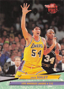 1992-93 Fleer Ultra Jack Haley #288