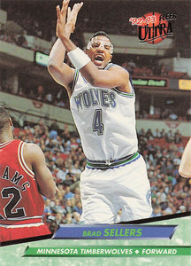 1992-93 Fleer Ultra Brad Sellers #308