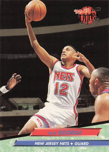 1992-93 Fleer Ultra Tate George #315