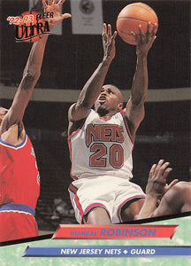 1992-93 Fleer Ultra Rumeal Robinson #317