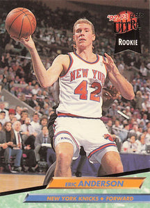 1992-93 Fleer Ultra Eric Anderson #318 RC