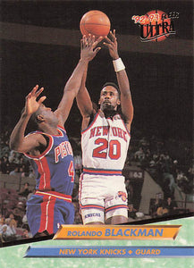 1992-93 Fleer Ultra Rolando Blackman #319