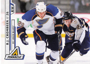 2010-11 Panini Pinnacle B.J. Crombeen #33