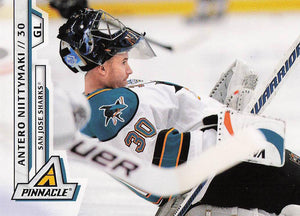 2010-11 Panini Pinnacle Antero Niitymaki #40