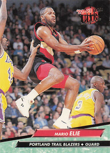 1992-93 Fleer Ultra Mario Elie #343