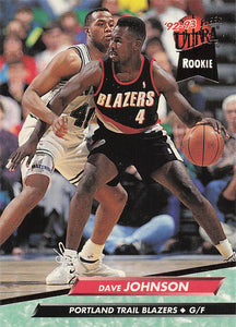1992-93 Fleer Ultra Dave Johnson #344 RC
