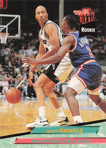 1992-93 Fleer Ultra Lloyd Daniels #353 RC