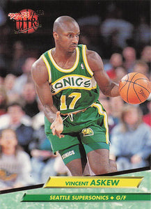 1992-93 Fleer Ultra Vincent Askew #360