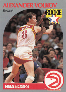 1990-91 NBA Hoops Alexander Volkov #34 RC