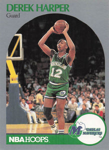1990-91 NBA Hoops Derek Harper #86