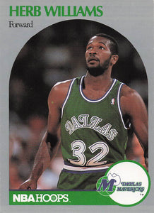 1990-91 NBA Hoops Herb Williams #90