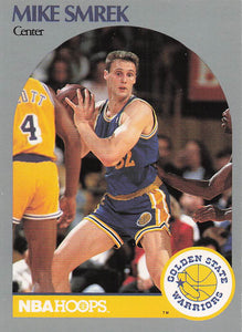 1990-91 NBA Hoops Mike Smrek #119