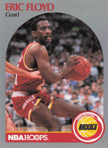 1990-91 NBA Hoops Eric Floyd #124