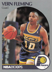 1990-91 NBA Hoops Vern Fleming #133