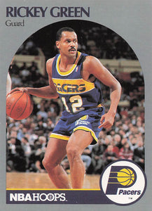 1990-91 NBA Hoops Rickey Green #134