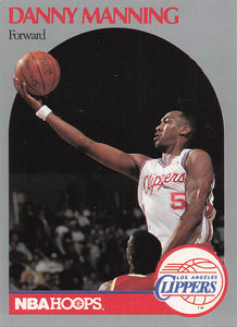1990-91 NBA Hoops Danny Manning #147