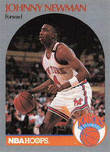 1990-91 NBA Hoops Johnny Newman #206