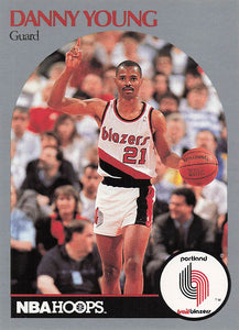 1990-91 NBA Hoops Danny Young #252