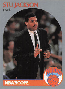 1990-91 NBA Hoops Stu Jackson #322