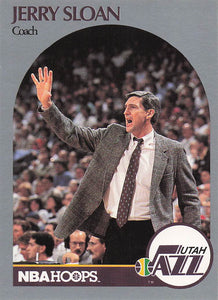 1990-91 NBA Hoops Jerry Sloan #330