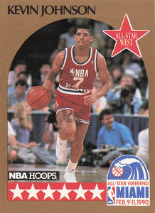 1990-91 NBA Hoops All-Star Game Kevin Johnson #19