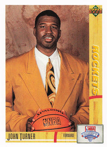 1991-92 Upper Deck John Turner #11 RC