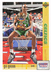 1991-92 Upper Deck Dee Brown #37