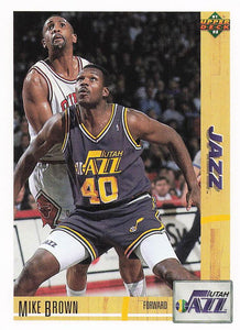 1991-92 Upper Deck Mike Brown #118