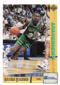 1991-92 Upper Deck Rolando Blackman #154