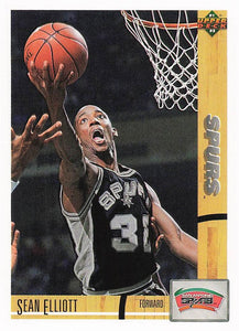 1991-92 Upper Deck Sean Elliott #287