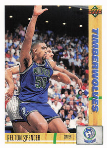 1991-92 Upper Deck Felton Spencer #305