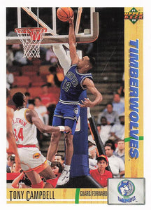 1991-92 Upper Deck Tony Campbell #326