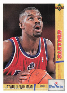 1991-92 Upper Deck Haywoode Workman #330 RC
