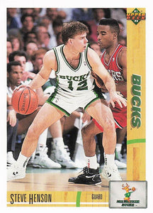 1991-92 Upper Deck Steve Henson #366 RC