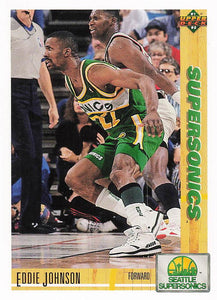 1991-92 Upper Deck Eddie Johnson #371