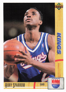1991-92 Upper Deck Rory Sparrow #395