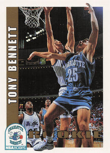 1992-93 NBA Hoops Tony Bennett #358 RC