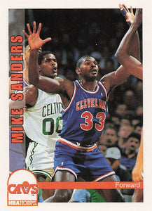1992-93 NBA Hoops Mike Sanders #368