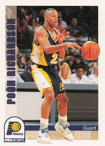 1992-93 NBA Hoops Pooh Richardson #398