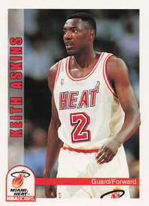 1992-93 NBA Hoops Keith Askins #411