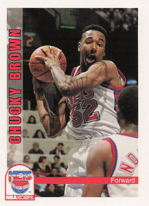 1992-93 NBA Hoops Chucky Brown #427