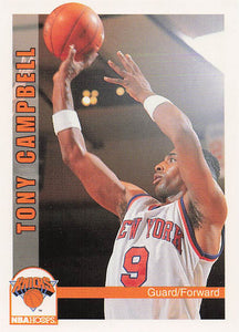 1992-93 NBA Hoops Tony Campbell #434