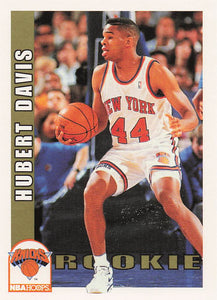 1992-93 NBA Hoops Hubert Davis #435 RC