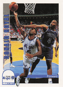 1992-93 NBA Hoops Donald Royal #443
