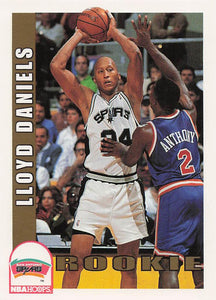 1992-93 NBA Hoops Lloyd Daniels #465 RC