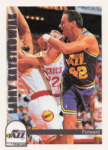 1992-93 NBA Hoops Larry Krystkowiak #475